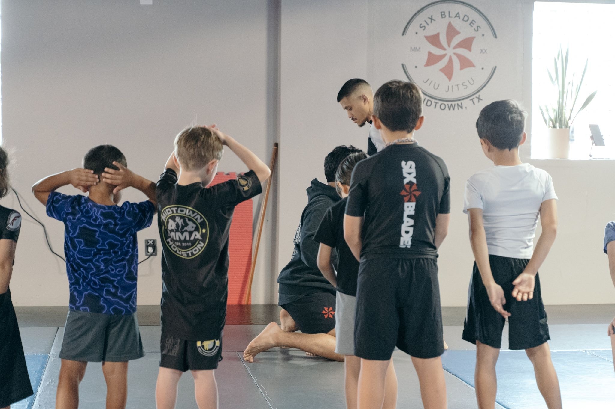 Kids BJJ training photo 4